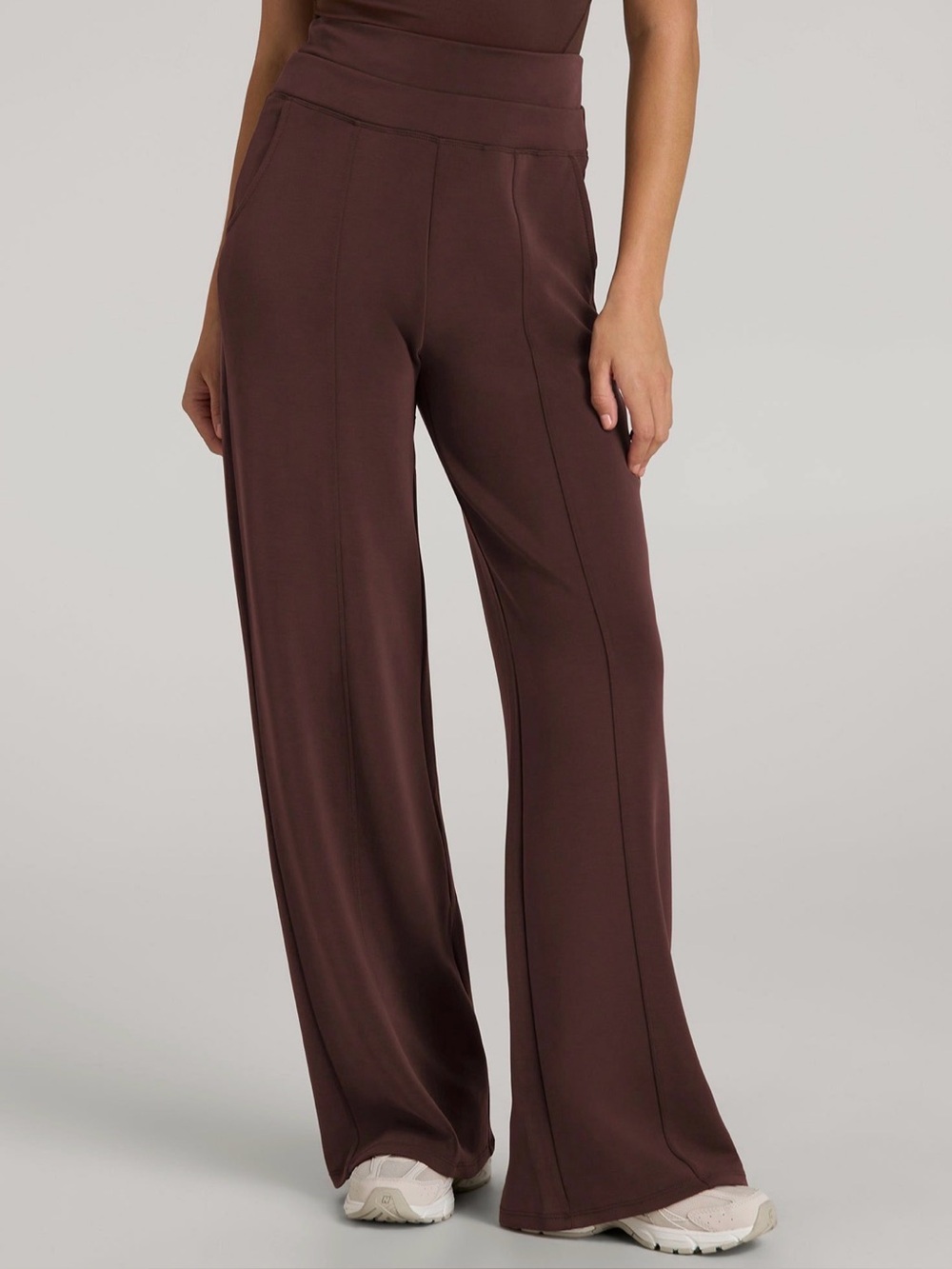 American tall soft motion wide leg ultra high rise pant
